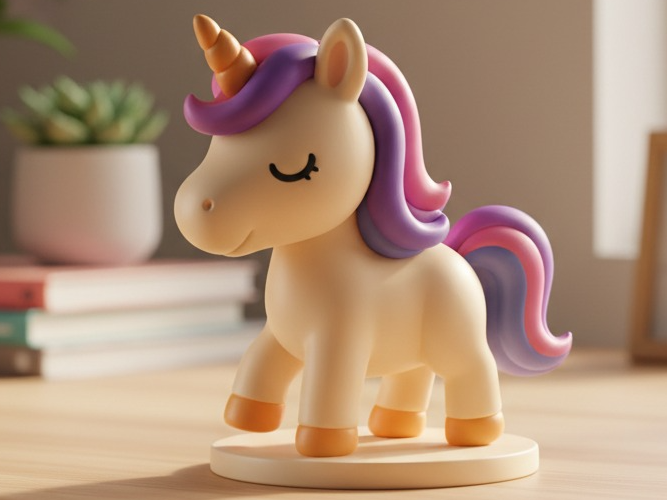 彩虹独角兽 阳光彩虹小白马 玩具