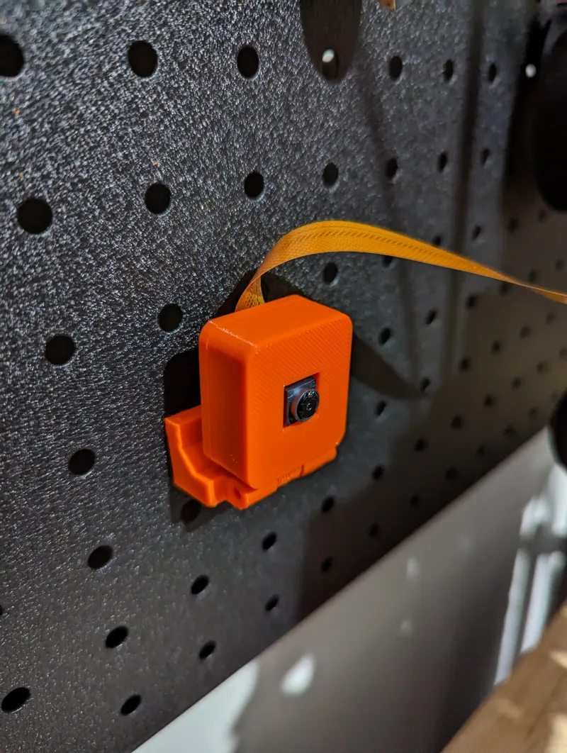 Pegboard - Pi V2 Camera Mount