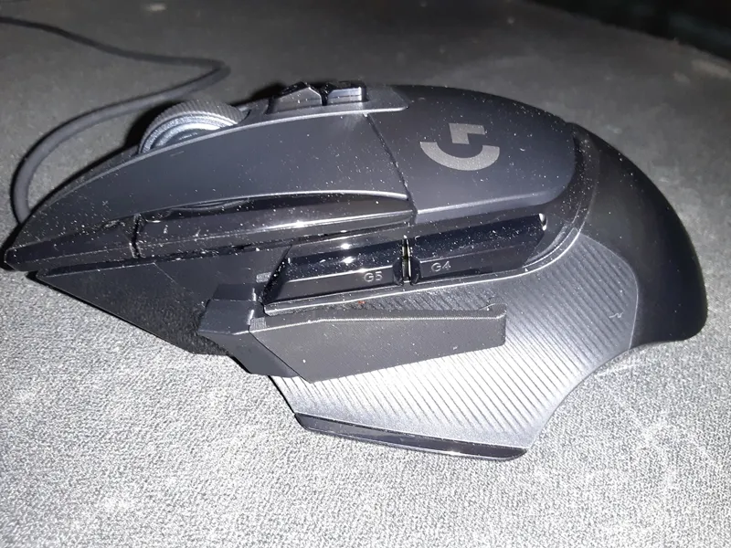 g502 x thumb button extension