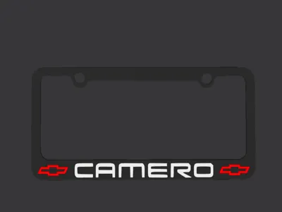 Camero License Plate Frame