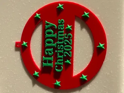 2025 Christmas bauble 