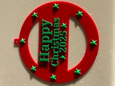 2025 Christmas bauble 