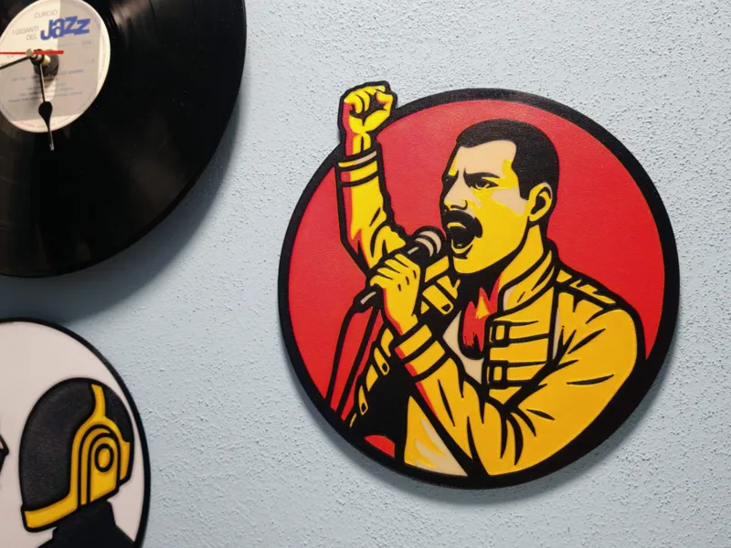 Freddie Mercury disco/portachiavi