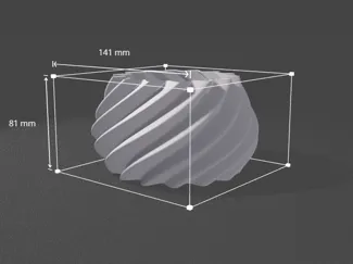 GyroSpiral Vase