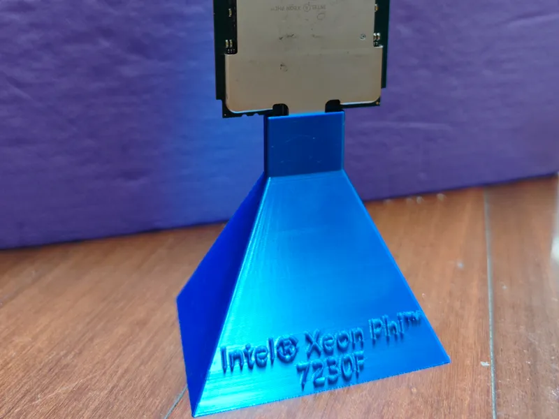 Intel Xeon Phi display stand