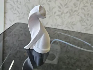 Modern Artistic Cat Figurine