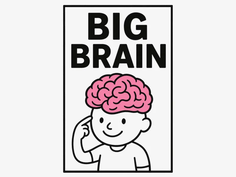 Big Brain Sign