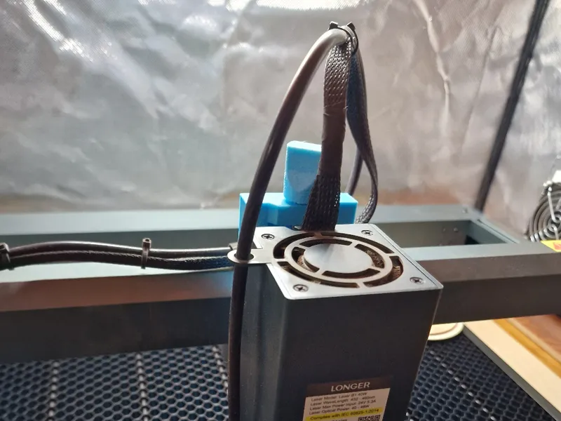 Přestavba laserové osy Z Laser Lonnger 40w 