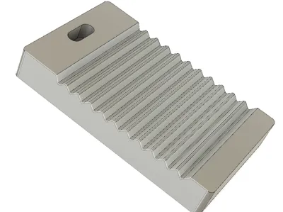 Washboard-style Soap Tray