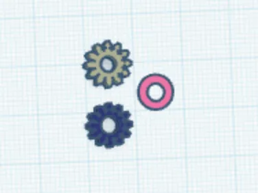 Pinion Gears And a Washer for 3000 size reels