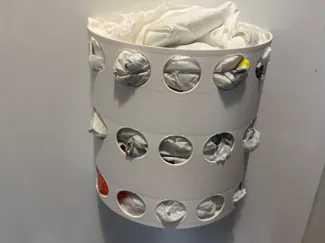 Contenedor bolsas de plastico