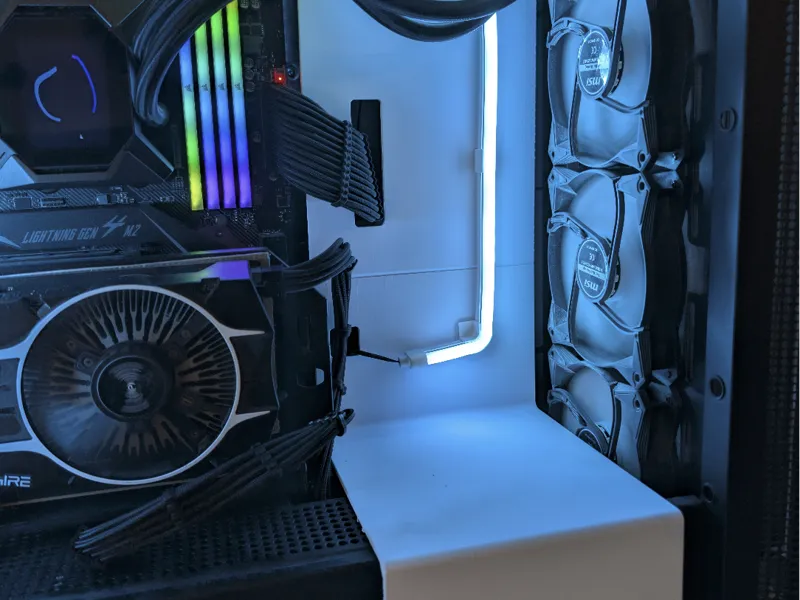 cable cover for NZXT H710 with rgb