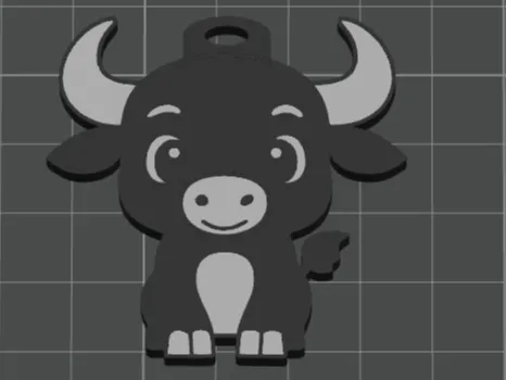 buffalo keychain
