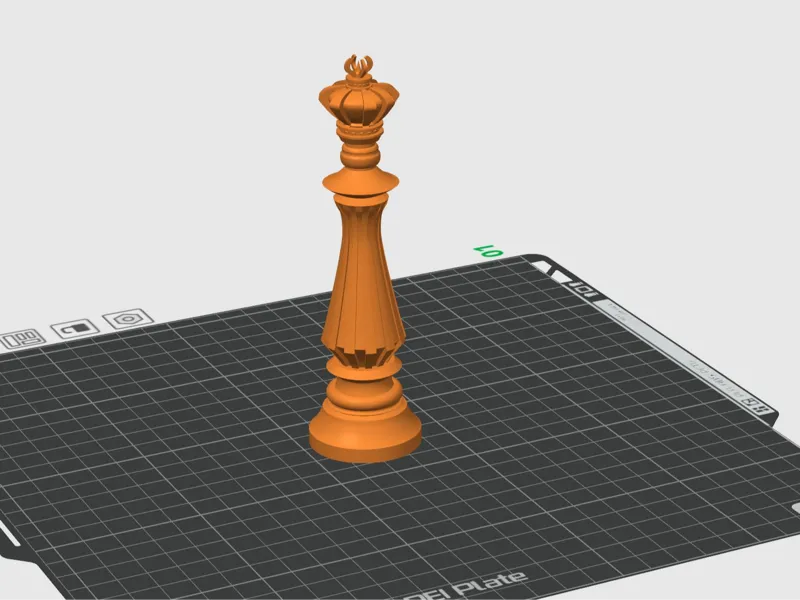 Chess KING figure
