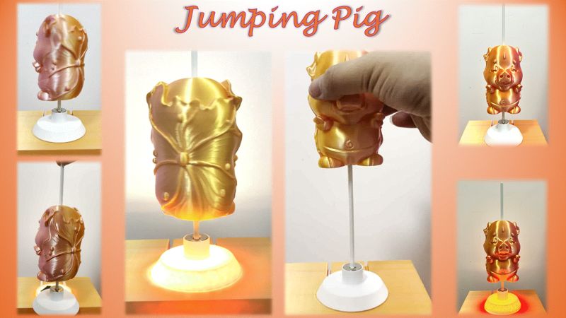 Jumping pig