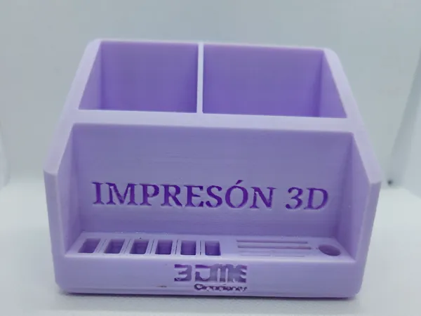 Organisateur de bureau stylos et cartes