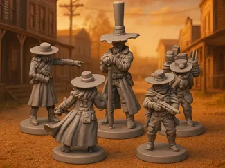 Pack Western – Shérifs & Marshals du Far West