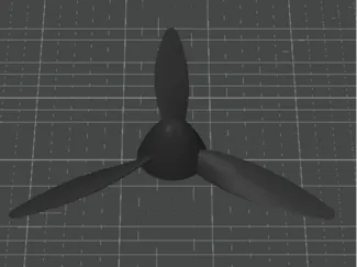 BF109 cone and prop