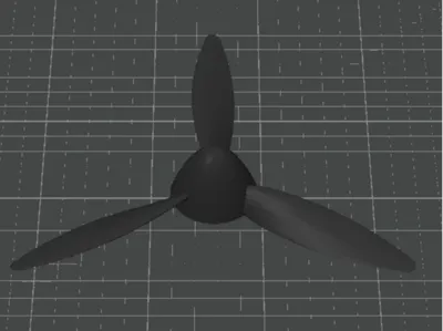 BF109 cone and prop