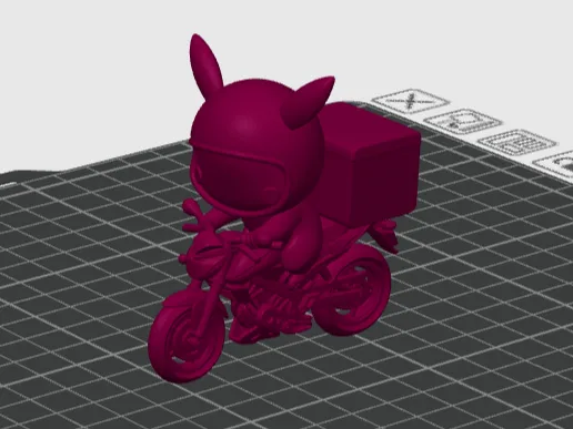 Pikachu Motorbike