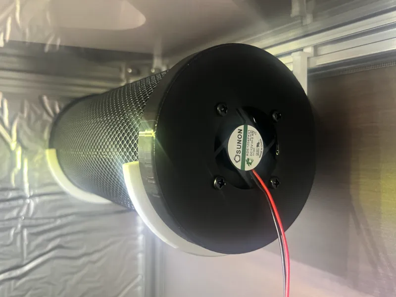 米家车载净化器滤芯风扇盖+挂钩