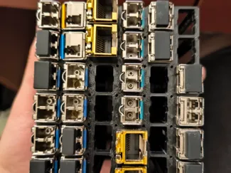sfp 6*6 模块收纳