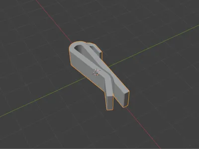 Paper clip with hook