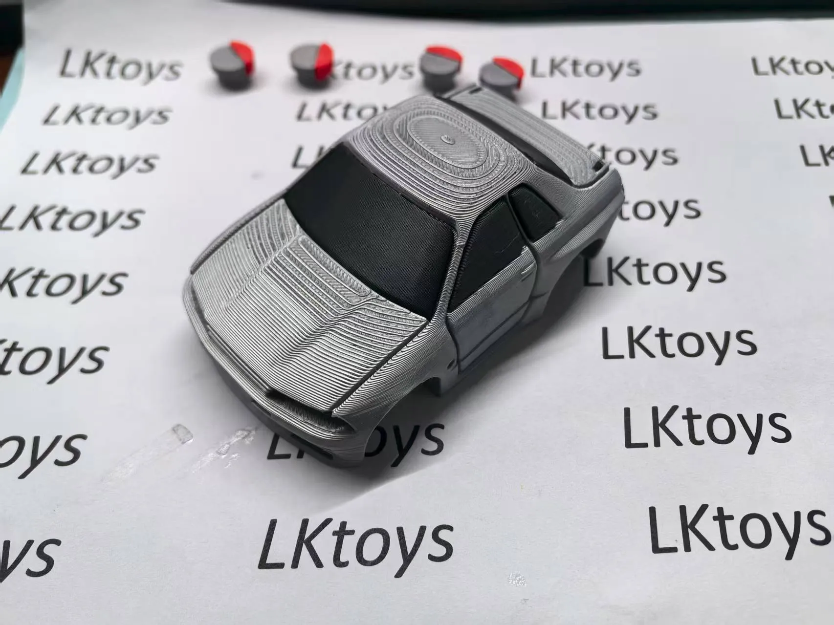 Chibi R32 SKYLINE GTR R32 Multi-part Print Paint-free Chibi Toy Sports Car by ...