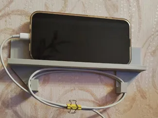 Phone and cable holder