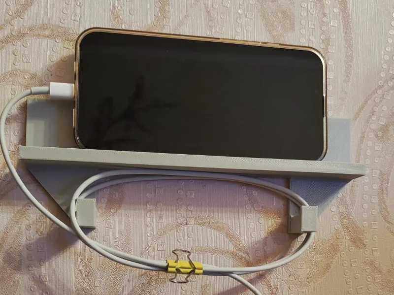 Phone and cable holder