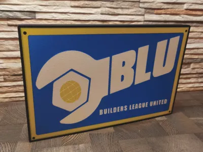 Team Fortress 2 BLU lightbox