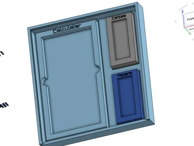 Calculator Holder (TI Nspire CX-II). 