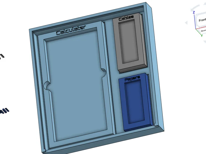 Calculator Holder (TI Nspire CX-II). 