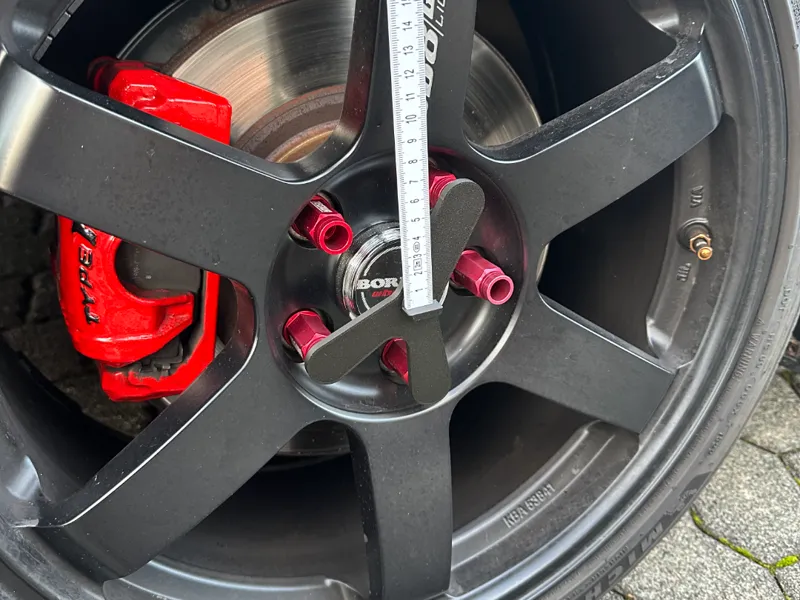 Fahrzeughöhen Messadapter
