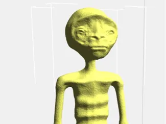 Mexican Mummified Alien Trydactyl Tridactyl