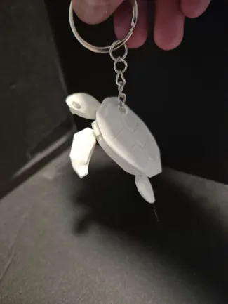 Flexi Sea Turtle Keychain
