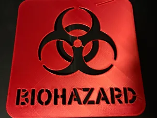 Biohazard Stencil