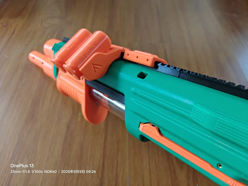Shellback Nerf NERF side-mounted shell holder for Sillybutts' new Breacher blaster toy ...