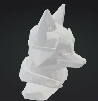 Fox Bust