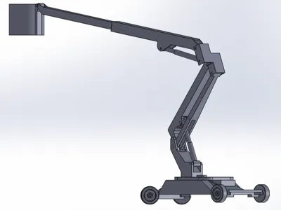 Articulated personnel lift - Crane