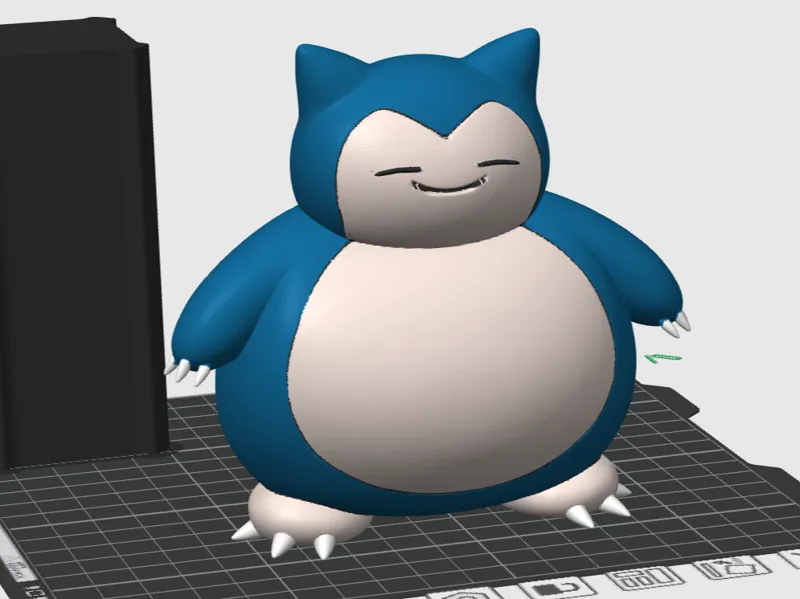Pokémon-style character Snolax 