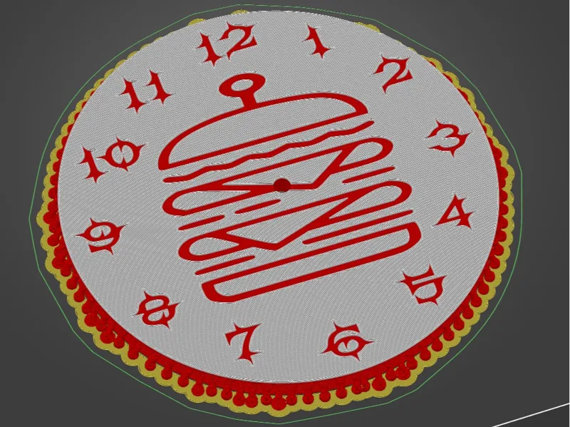 Burger Clock