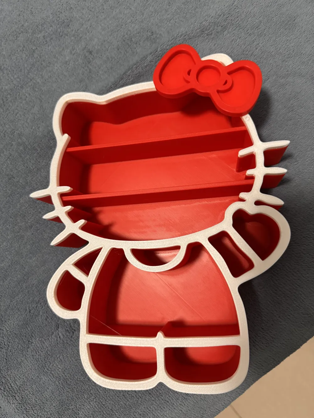 Hello kitty shelf - Free 3D Print Model - MakerWorld