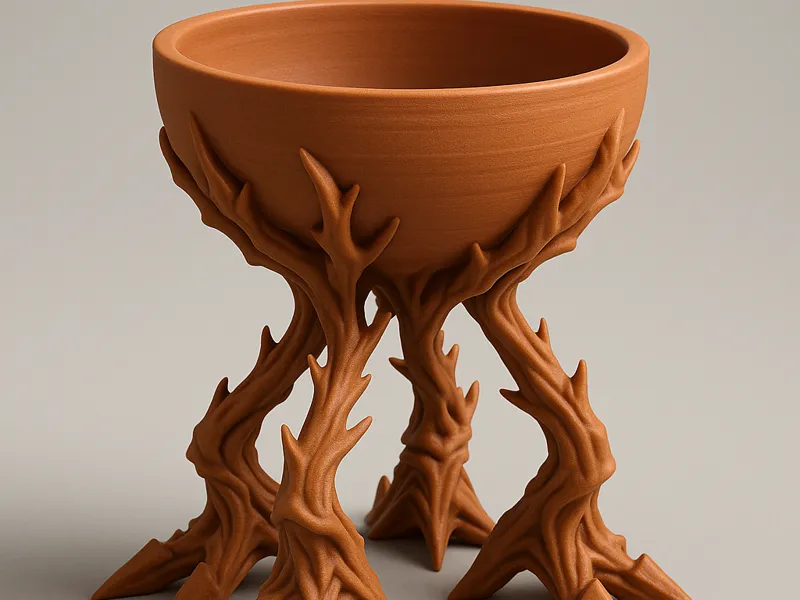 Terracotta Beast Planter