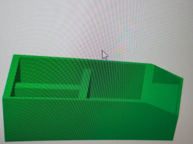 Container for desk