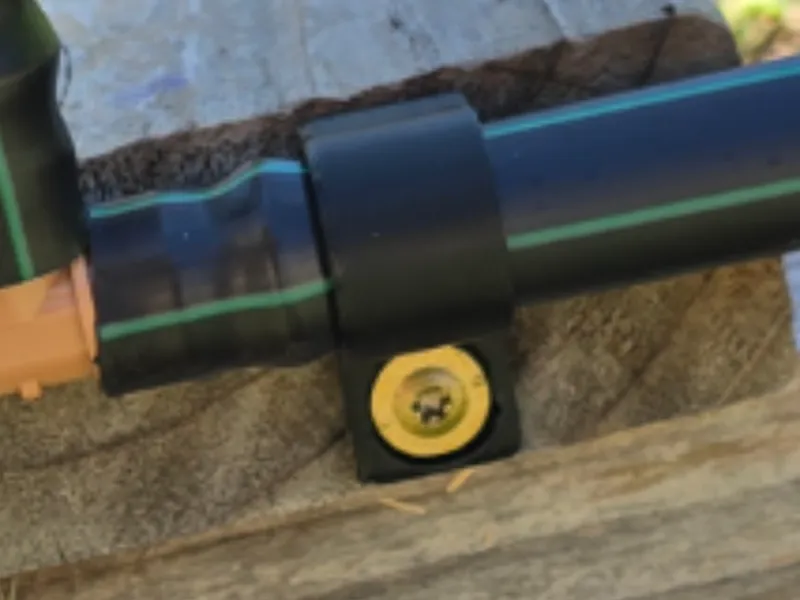 Screw down open clip for 16mm Drip Irrigation hose