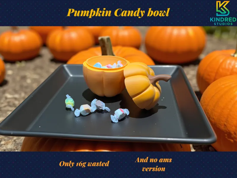 Pumpkin Candy bowl