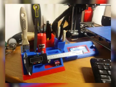 Slimline 3d Printer tool holder