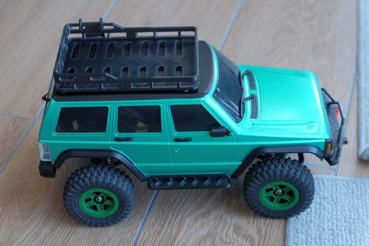 JJRC C8809 小切诺基1/18比例车模行李架- MakerWorld 3D Model | 3Drop