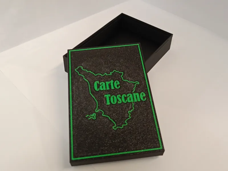 Scatola carte Toscane 